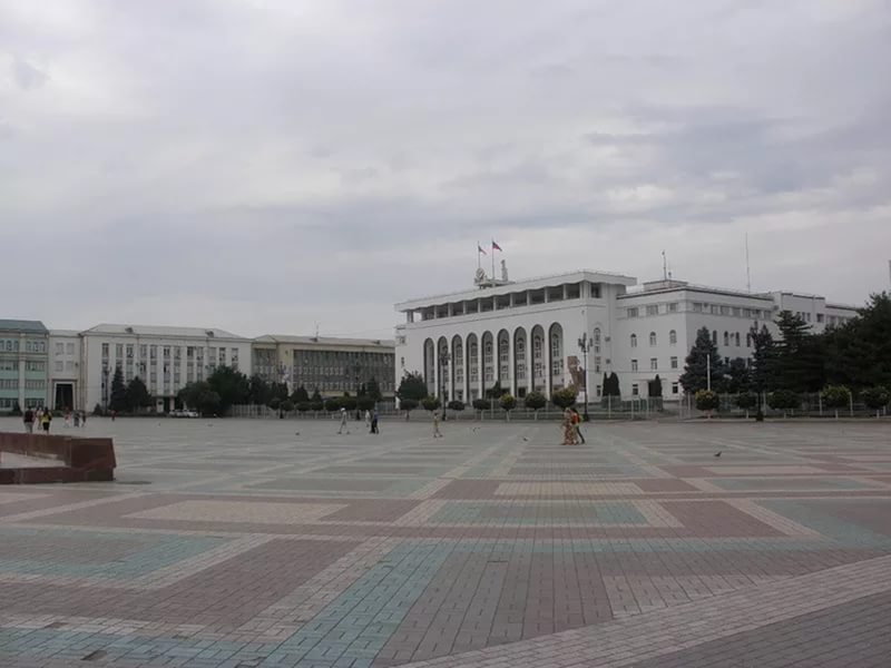 Lenin Square in Makhachkala