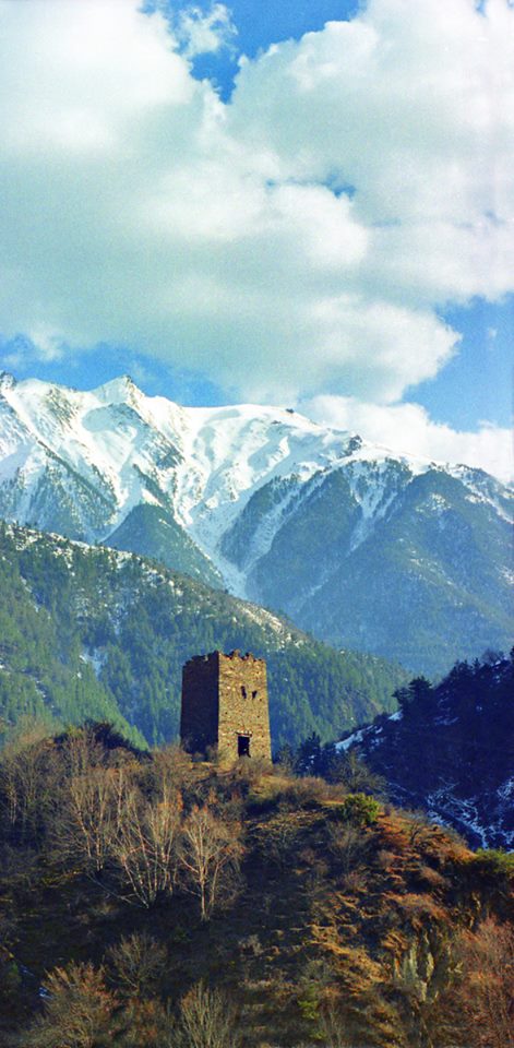 Старинная боевая башня в с. Анцух
